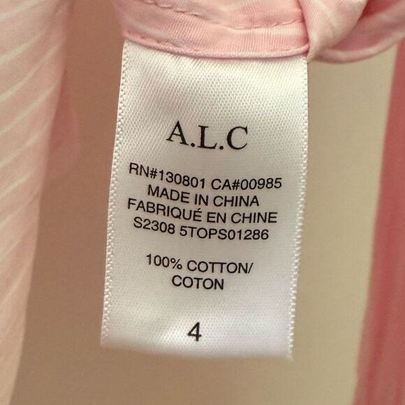 ✨ A.L.C. Monica Shirt in Whisper Stripe ✨ - Picture 7 of 8